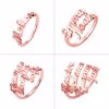 Personalized Multiple Name Ring in Silver