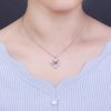 Forever Together Engraved Birthstone Necklace