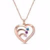 [Hot Sale] 1-6 Names Birthstone Necklace in 925 Sterling Silver