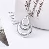 Engraved Drop Shaped Name Necklace