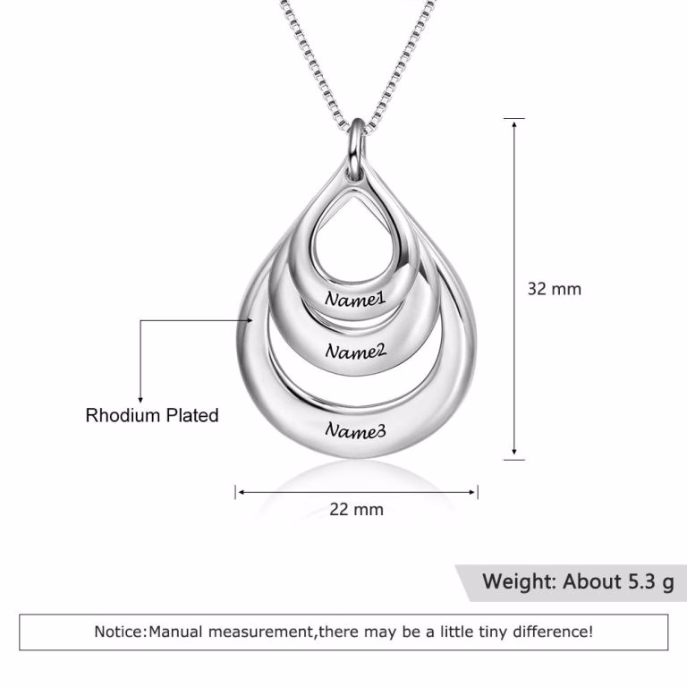 Engraved-Drop-Shaped-3-Names-Necklace-Sterling-Silv-2.jpg Engraved Drop Shaped Name Necklace