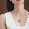 Personalized Family Tree Name Necklace Birthstone Necklace