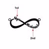 Personalized Infinity Name Necklace Sterling Silver