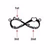 Personalized Infinity Name Necklace Sterling Silver
