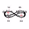 Personalized Infinity Name Necklace Sterling Silver