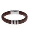 Personalized  men leather High-end  bracelet