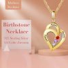Pendant Relationship Heart Name Necklace for 3 Meaningful Necklace for Women