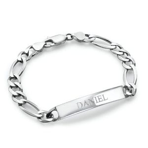 ID Engraved Men Bracelet