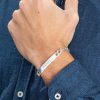 ID Engraved Men Bracelet
