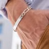 ID Engraved Men Bracelet