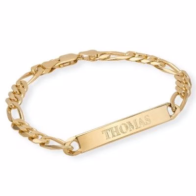 ID Engraved Men Bracelet