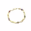 sterling silver 925 Name Bracelet Personalized With Birthstone