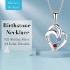 Pendant Relationship Heart Name Necklace for 3 Meaningful Necklace for Women