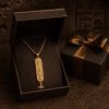 Personalized Egyptian Glyph Necklace for Men