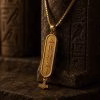 Personalized Egyptian Glyph Necklace for Men
