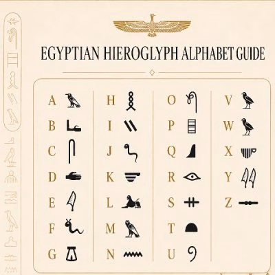 aiji_women Egypt Custom Name Initial Jewelry