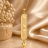 heart-gold Egypt Custom Name Star Jewelry