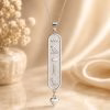 heart-silver Egypt Custom Name Star Jewelry