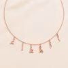zimu-rose Egypt Custom Name Initial Jewelry