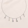 zimu-silver Egypt Custom Name Initial Jewelry