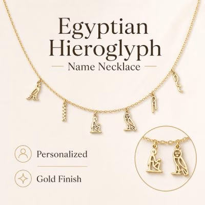 zimu_6 Egypt Custom Name Initial Jewelry