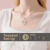Personalized Name Logo Necklace