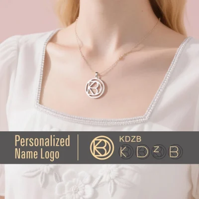 Personalized Name Logo Necklace