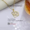 Personalized Name Logo Necklace