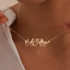 Personalized Name Necklace in Sign Language