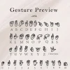 Personalized Name Necklace in Sign Language