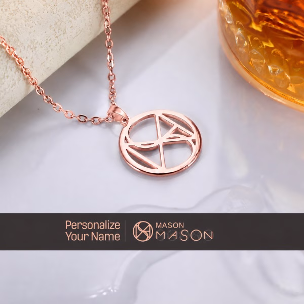 Personalized Name Logo Necklace