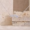Personalized Name Necklace in Sign Language